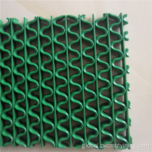 Pvc S Mat Anti-slip Big Hole PVC S Swimming Pool Mat Factory